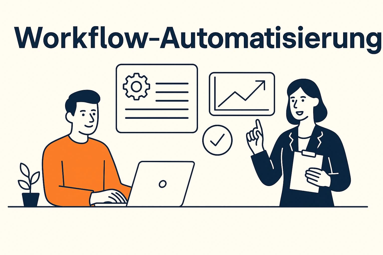 Workflow-Automatisierung in der Praxis - Zeitersparnis durch digitale Prozesse
